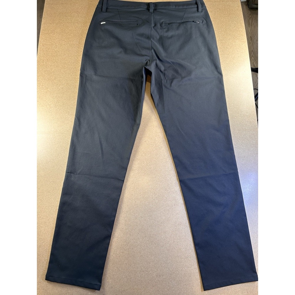 Vuori Meta Pant V427 Stretch Chino Black Mens 32 (Fits 33x30) Straight Fit - Picture 15 of 16